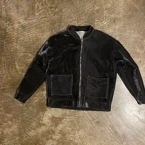 Zara textured bomber